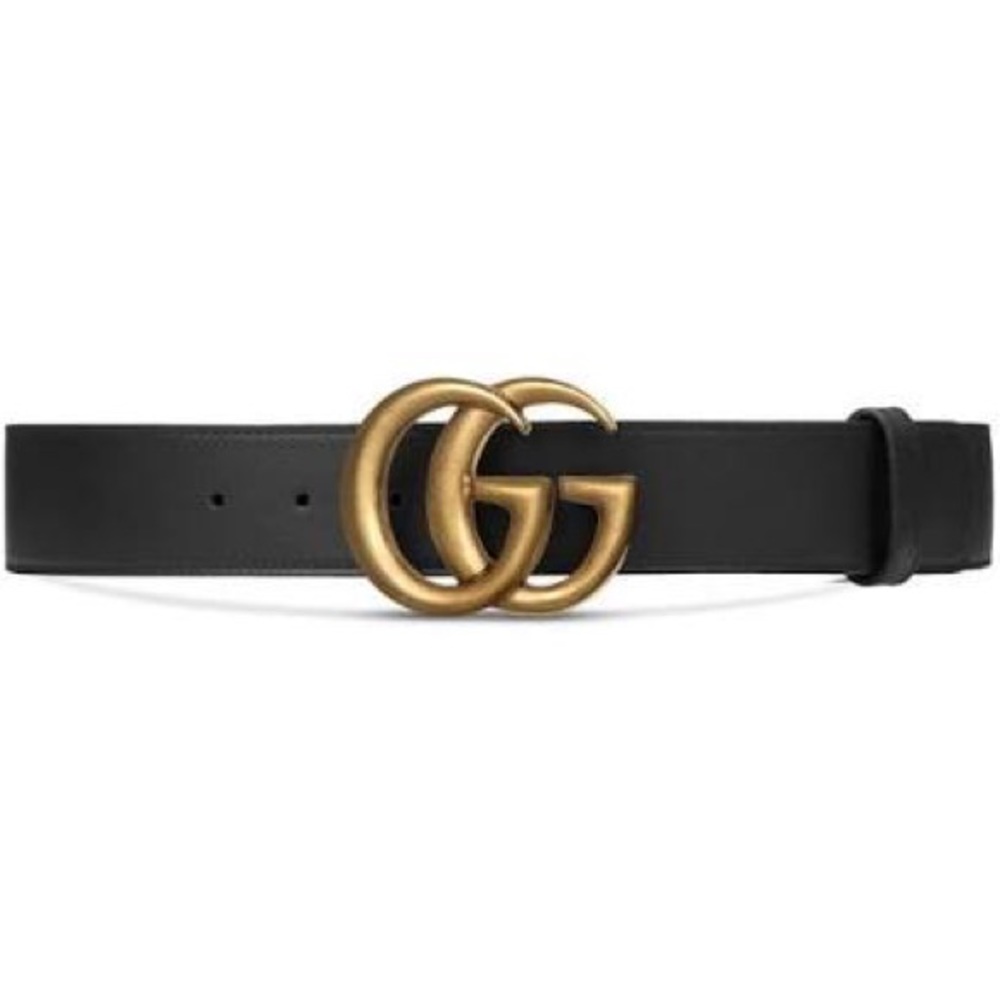 Gucci wide belt with double G